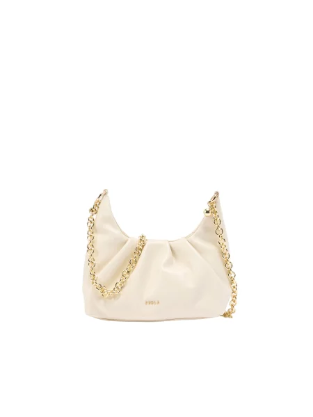 Geanta crossbody Furla din piele bej