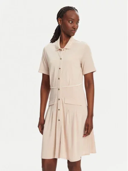 Liu Jo Sport Сукня-сорочка бежевий