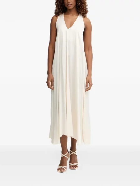 Rochie maxi Haveone fără mâneci cu decolteu în V