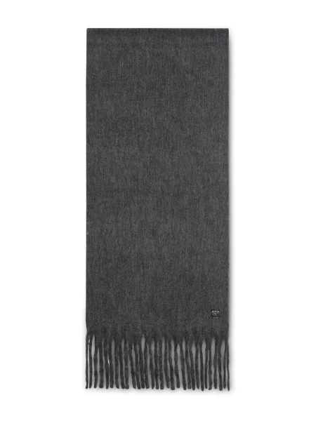 Fular Calvin Klein Emblem Brushed gri