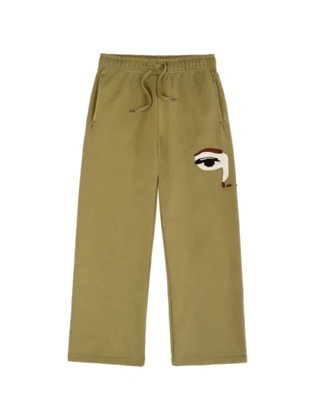 Pantaloni Kidsuper alergare verde