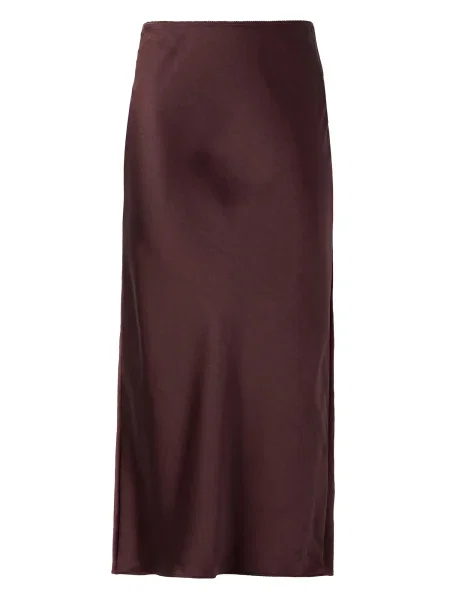 Samsøe Samsøe Sukňa Agneta čokoládová