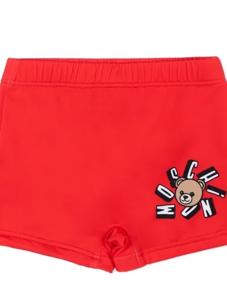 Kąpielówki dziecięce Moschino czerwone