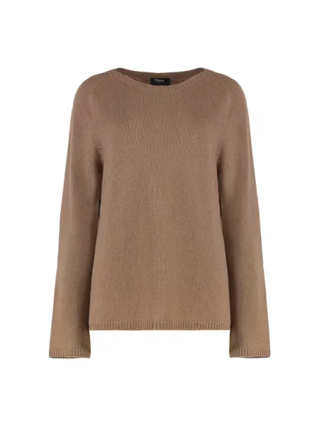 Sweter Max Mara brązowy