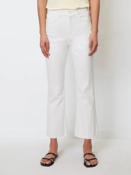 Широкие джинсы Marc O'polo без косточек белые