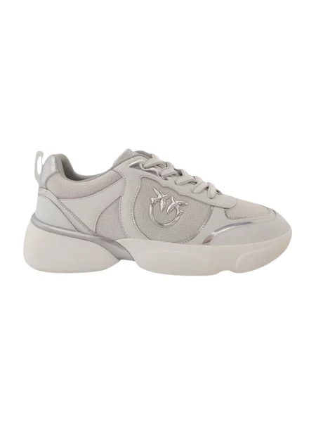 Sneakersy Pinko skórzane białe