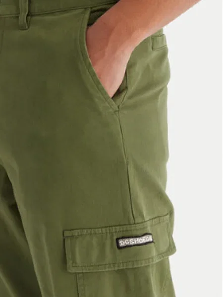 DC Shoes Cargo nadrág Worker Baggy Chino Cargo zöld