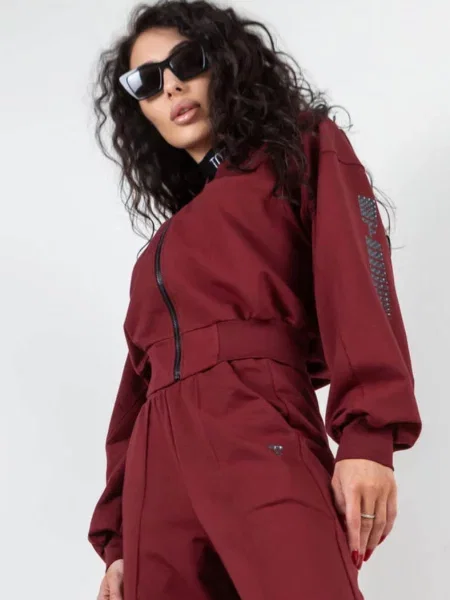 Бомбер червоний