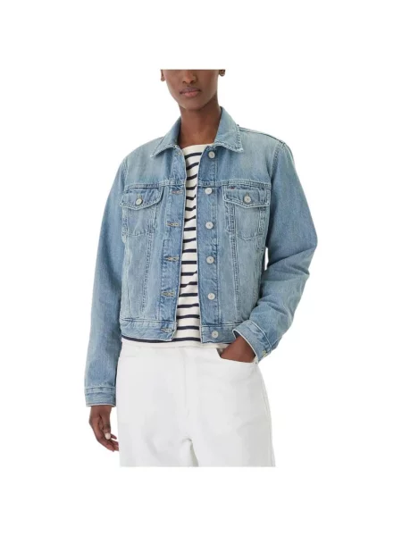 Geacă de blugi Tommy Hilfiger albastru