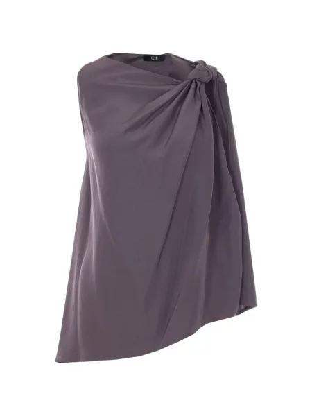 Top Eleh fără mâneci gri