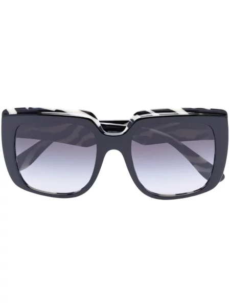 Ochelari de soare Dolce & Gabbana Eyewear cu model zebră negru