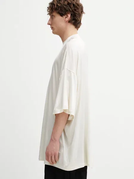 Tricou Rick Owens din jerseu alb
