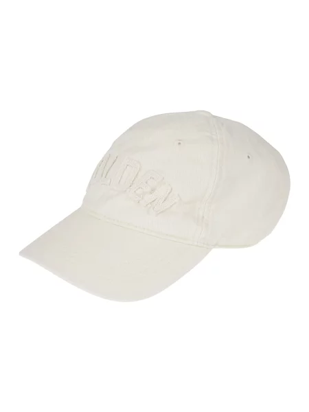 Czapka z daszkiem Golden Goose beżowa