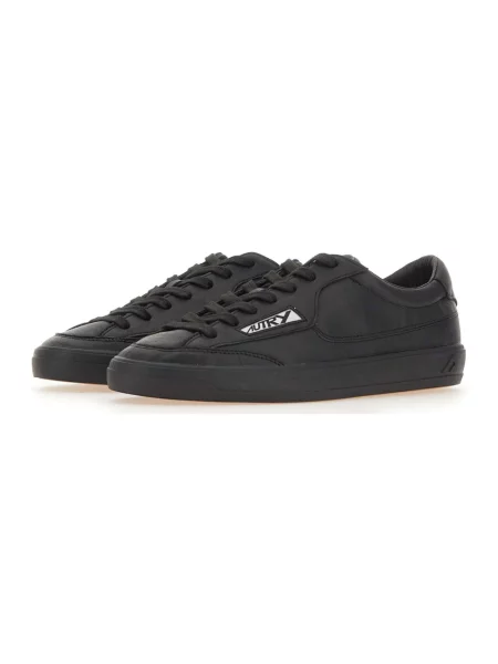 Sneakersy Autry skórzane czarne