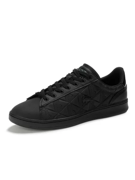 Buty sportowe do chodzenia Lacoste CARNABY SET 1 ZAL SMA czarne