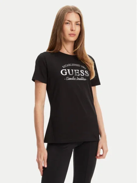 Guess Tricou negru