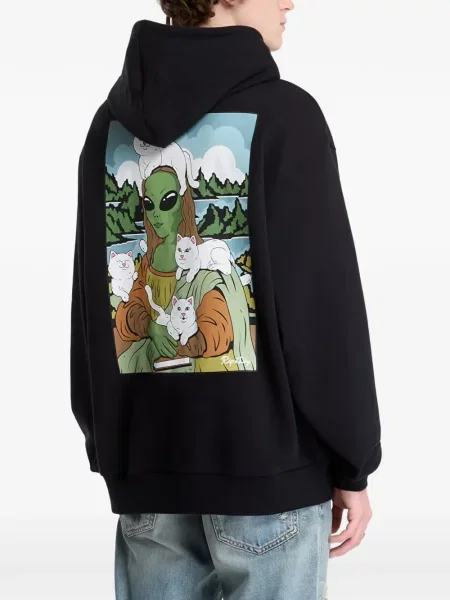 Hanorac cu glugă Ripndip negru