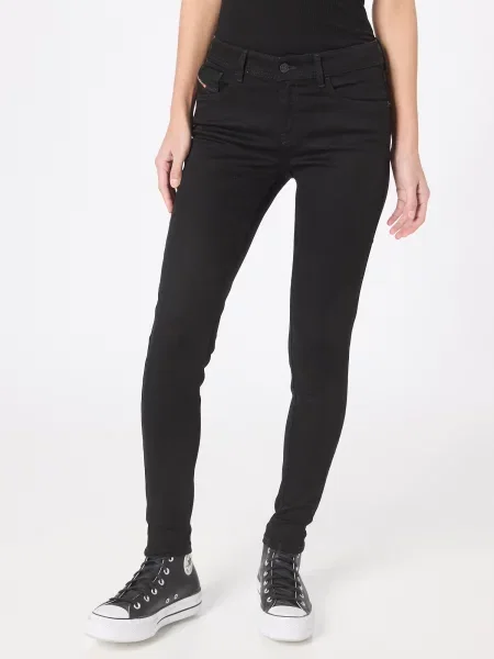 DIESEL Jeans SLANDY denim negru