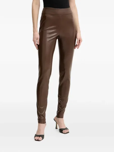 Pantaloni Guess maro