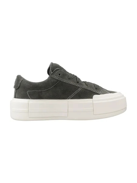 Pantofi Converse din piele de căprioară verde