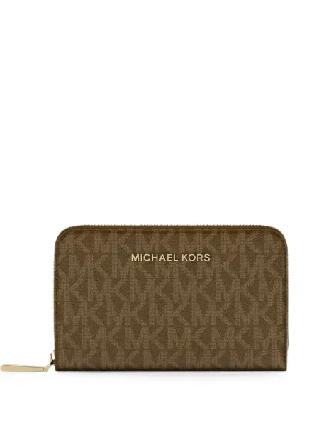 Portofel Michael Kors cu imagine maro