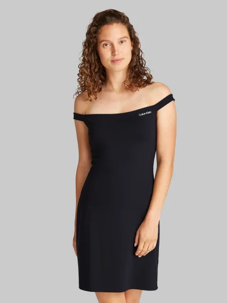 Šaty Calvin Klein Jeans čierna