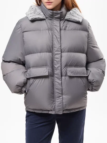 Пуховик Panicale Cashmere серый