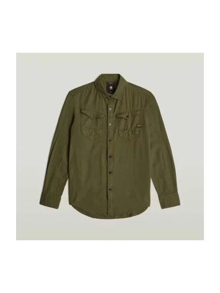 Košeľa G-star Raw zelená
