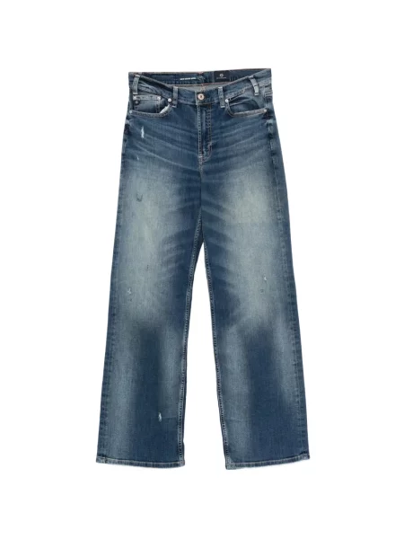 Blugi largi Ag Jeans albastru