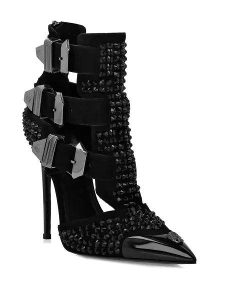 Pantofi cu toc Philipp Plein negru