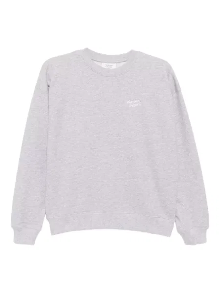 Суитчър Maison Kitsuné бродиран сиво