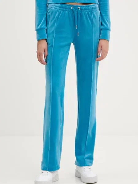 Juicy Couture spodnie dresowe niebieskie