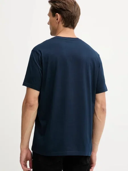 Футболка Paul&Shark Knitwear однотонна синій