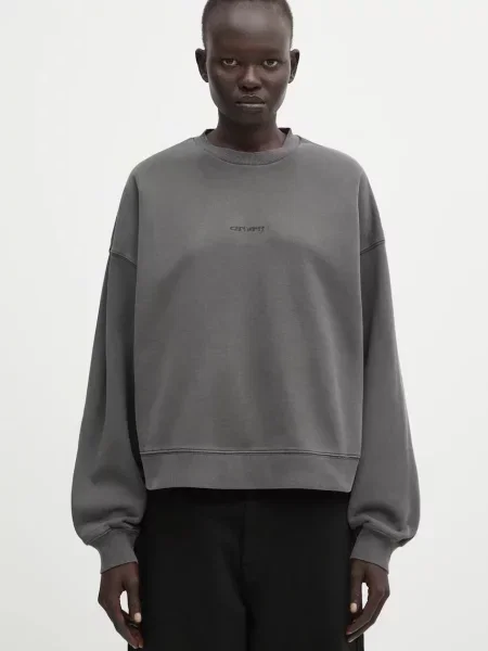 Carhartt WIP hanorac de W Benton Sweat uni gri