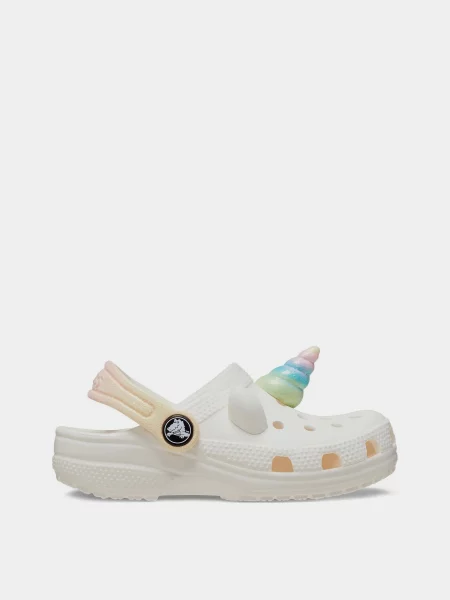 Детские сабо Crocs белые