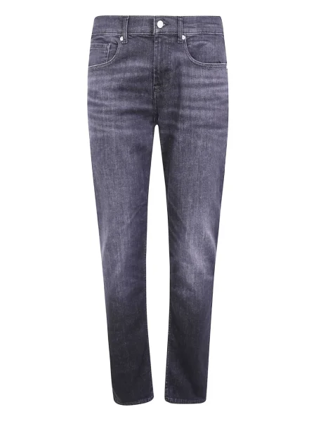 Blugi 7 For All Mankind cu 5 buzunare negru