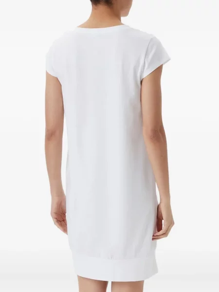 Rochie mini Liu Jo cu imagine de costum mini alb