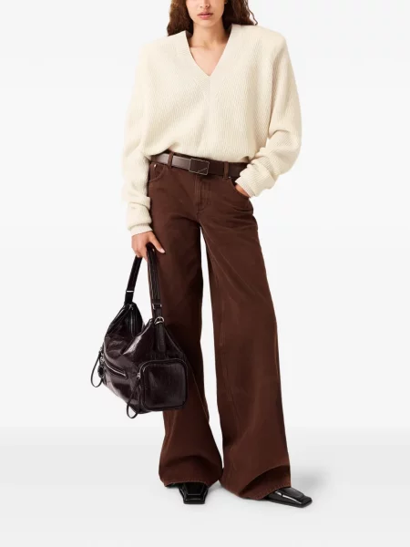 Pulover Stella Mccartney cu decolteu în V
