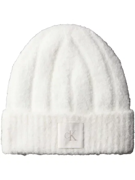 Bouclé căciulă Calvin Klein alb