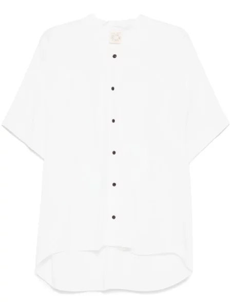Cămașă Jan Jan Van Essche cu mâneci scurte scurtă alb