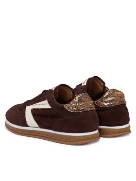 Sneakersy Alexander Smith hnědé