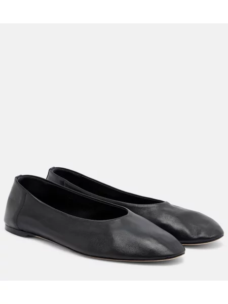 Balerini Toteme din piele negru