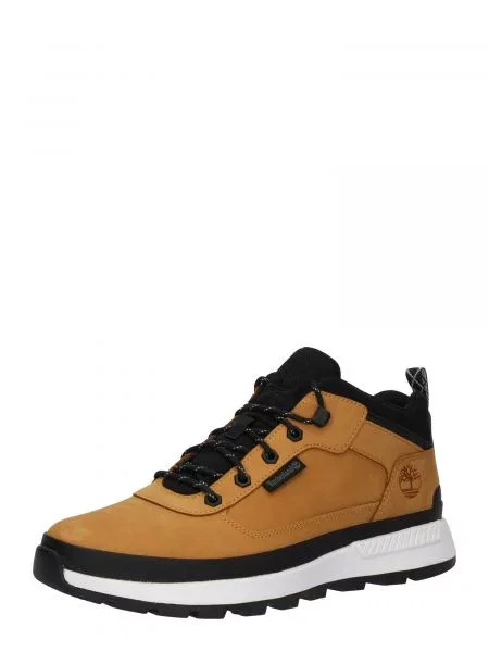 Sneakerși Timberland din dantelă maro