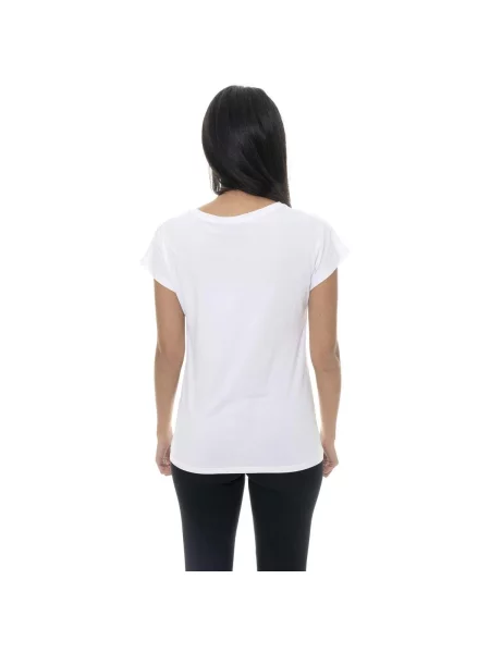 Scurt tricou Leone 1947 cu mâneci scurte alb