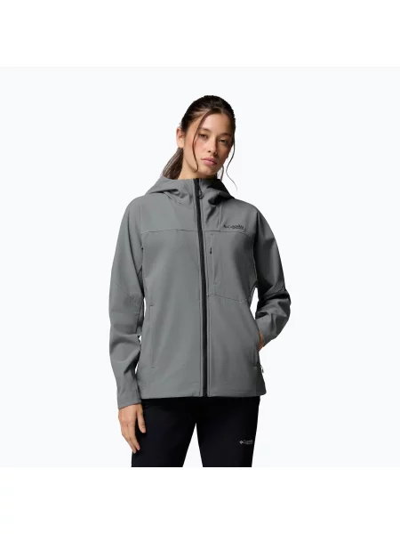 Geacă softshell pentru femei Columbia Tennen Mountain Hooded Softshell sedona sage
