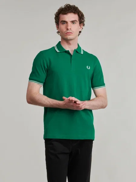 Cămașă Fred Perry verde