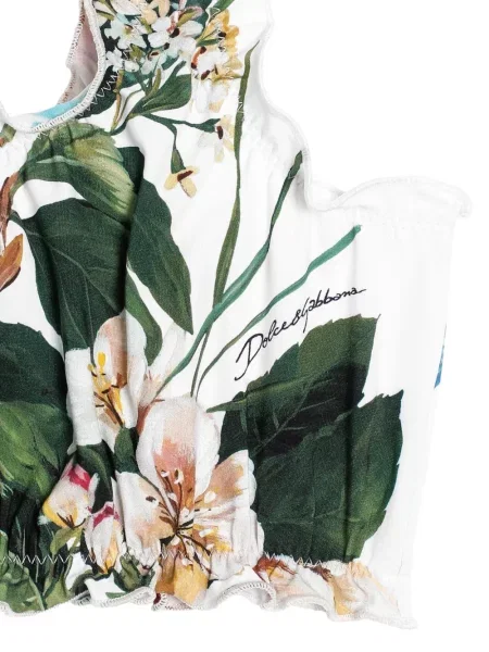 Bikini dziecięce Dolce And Gabbana białe