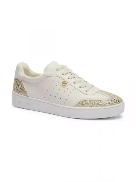 Michael Kors De piele sneakers SCOTTY alb