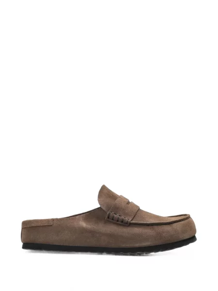 Papuci tip mules Birkenstock maro