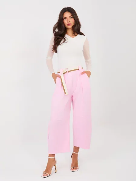 Pantaloni Rue Paris roz